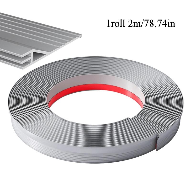 

1pc 2m/78.74in Door Bottom Seal Strips Under Door Weatherstrip Draft Stopper Door Seals Anti-Cold Gap Blocker Windproof 2m сірий