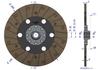 Clutch Disc of the Tractor Drive 1st Stage C-330M PREMIUM ORIGINAL URSUS