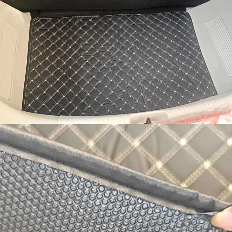 Leather Car Trunk Mat For Mazda3 BP MK4 Sedan 2020~2026 Anti-dirty Cargo Boot Mats Storage Liner Cushion Carpet Pad Accessories