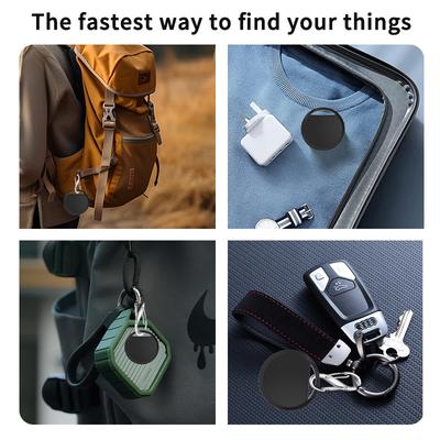 Security Anti-lose Tracker for Apple Airtag Replacement Work with Find My Bluetooth GPS Tracker For Luggage IOS MFi Key Finder