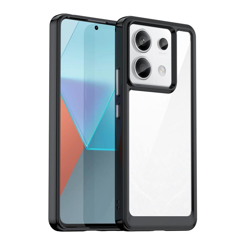 Für Redmi Note 13 Pro 5G Hülle Für Redmi Note 13 Pro 5G Hülle 6,67 Zoll Bunte Weiche Kante Silikon Transparent Bumper