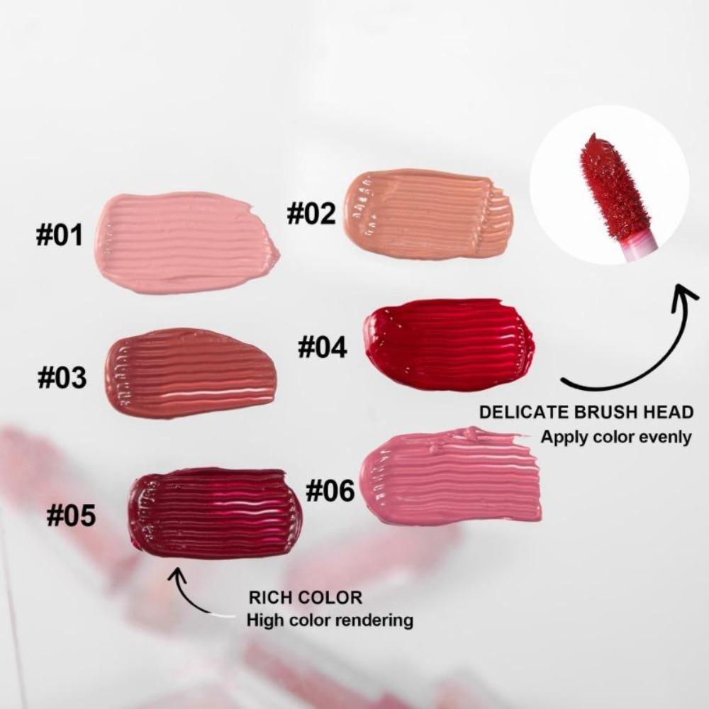 Velvet Matte Lipstick, Waterproof Non-stick Lip Gloss, Exquisite Lip Glaze, Luxurious Lip Makeup