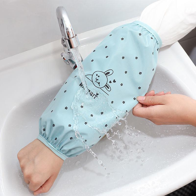 Extended Dishwashing Sleeve, Widened Adult Men's and Women's Waterproof Sleeve, Kitchen and Restaurant Oil Resistant Sleeve Protection