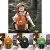 Kids Nylon Backpack For Kindergarten With Color Blocking Design For Daily Use