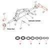 Front Mount Boat Hydraulic Steering Cylinder Seal Kit For Seastar With Wrench For HC5340 HC5341 HC5342 HC5343 HC5344 HC5345