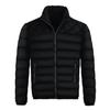 Men's  Winter Zipper Warm Down Jacket Packable Light  Coat