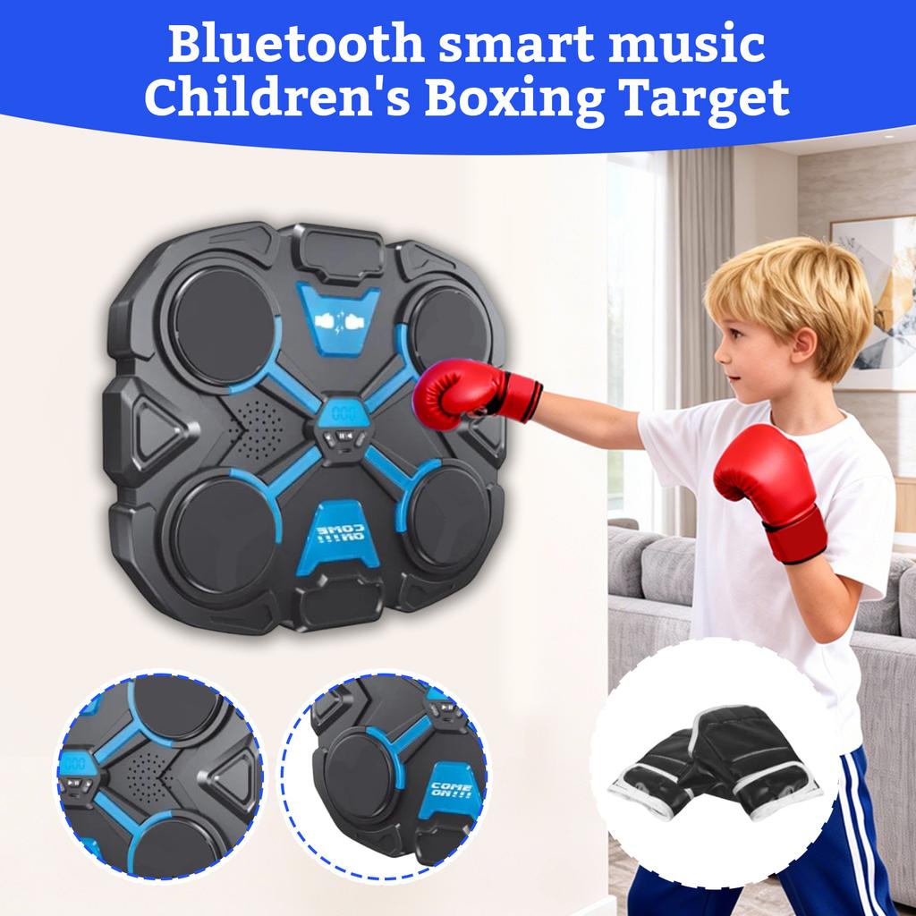 Bluetooth Inteligentny Cel Bokserski Muzyczny Wiszący Domowy Cel Treningowy Reakcji Cel Ścienny do Fitnessu dla Dzieci Bokserski