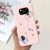 For Xiaomi Poco X3 Pro PocoX3 NFC Back Cover Case Astronaut Printing Cartoon Bumper Soft Matte Silicone For Poco X3 X3Pro Coques