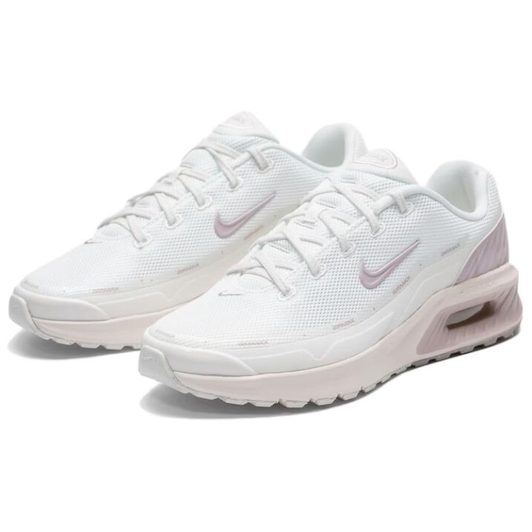 Nike Air Max BIA Slip Resistant, Abrasion Resistant, Breathable Low Top Running Shoes Women's White Pink IH4017-100