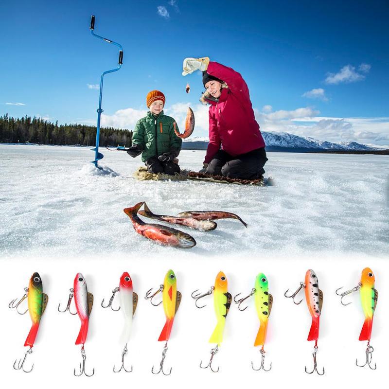 Buy Winter Ice Fishing Lures Vibration Bait Jig Hard Lead Lure Fishing