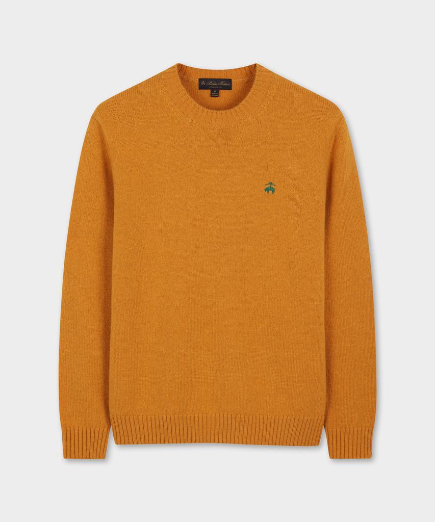 BROOKS BROTHERS [Heritage] Shetland Pullover Sweater (Yellow) (Bbwrmhg413)