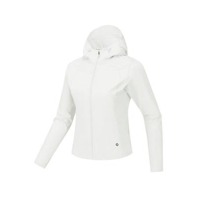 Comfort Sports Series Knitted Hooded Comfortable Solid Color Sports Slim Jacket Women Jackets P226W082-0019