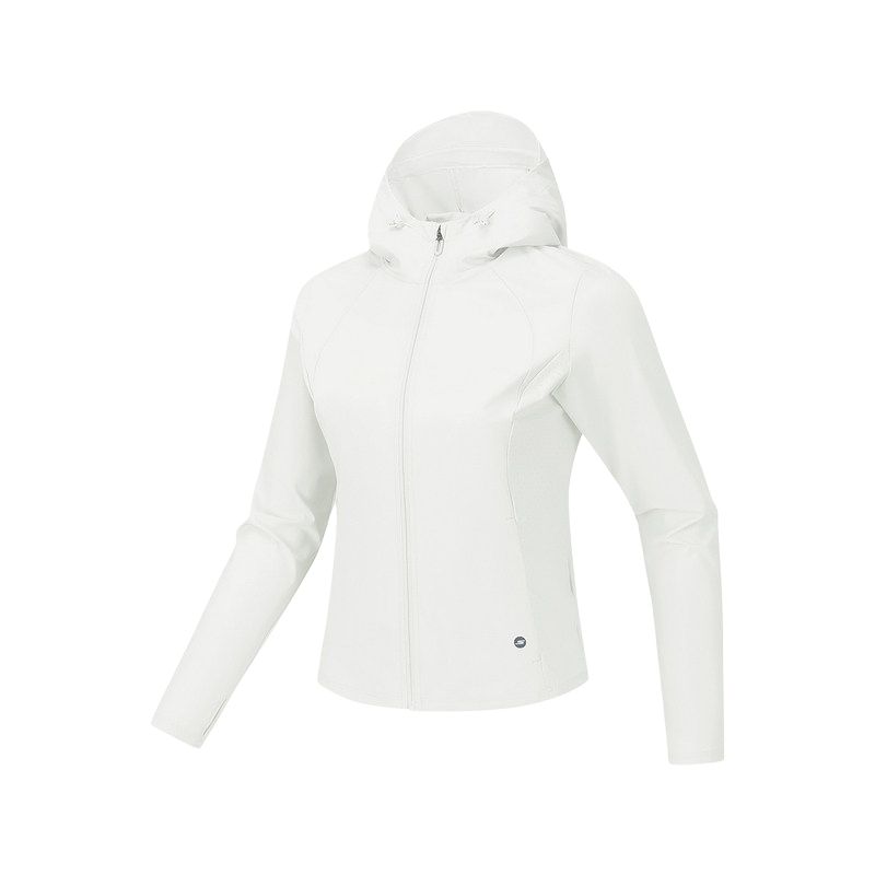 Skechers Comfort Sports Series Knitted Hooded Comfortable Solid Color Sports Slim Jacket Women jackets P226W082-0019 S