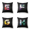 Polyester Pillowcase 3D Three-dimensional Effect Cushion Set Decorative Printing 26 English Letter Pillowcase