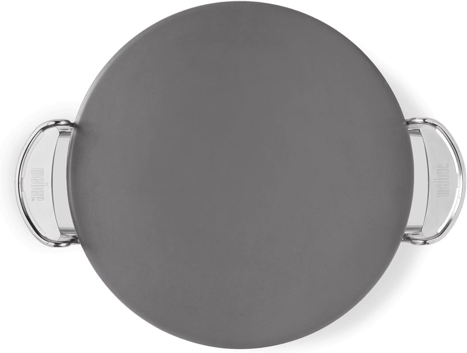 

Weber Камень для пиццы Weber, совместимый с грилем, круглый, год 8861, изготовленный вручную/GBS [2 гарантии] чёрный