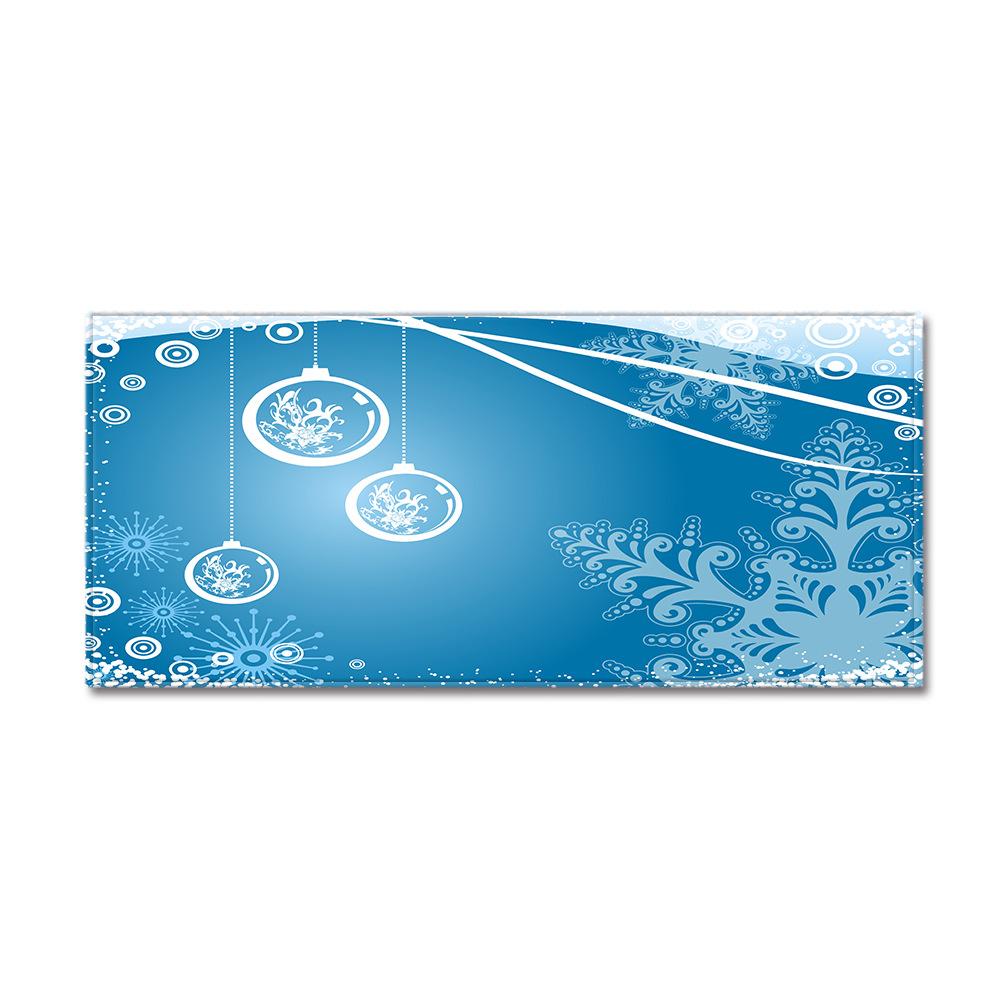 Christmas Household Bathroom Absorbent Non-Slip Mat Living Room Kitchen Sand Carpet Doormat Long Floor Mat