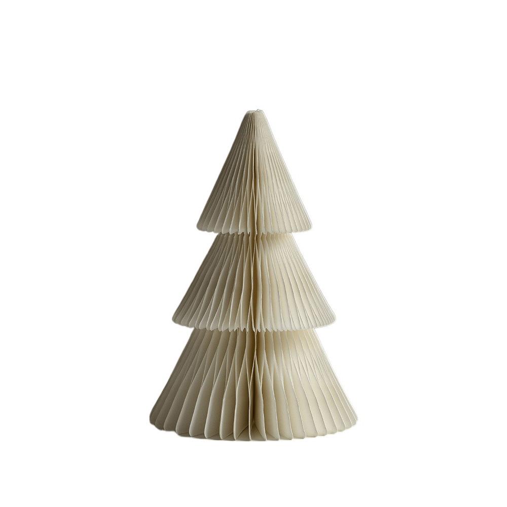 15/20/25/30cm Origami Weihnachtsbaum Schmuck Szene Requisiten Atmosphäre Dekoration Mini Weihnachtsbaum Weihnachtsmann