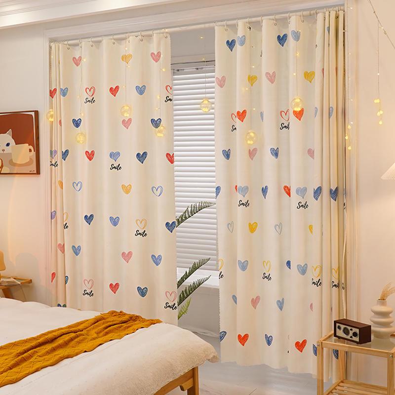 Punch-Free Movable Room Divider Curtain for Bedroom Privacy