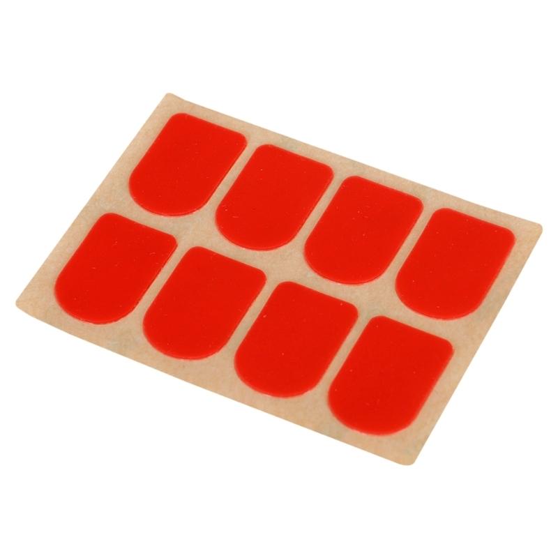 4 Sheet Thick Sax and Clarinet Mouthpiece Pads Soprano Sax Mouthpiece Patches Silicone Strong Adhesive Mouthpiece Pad
