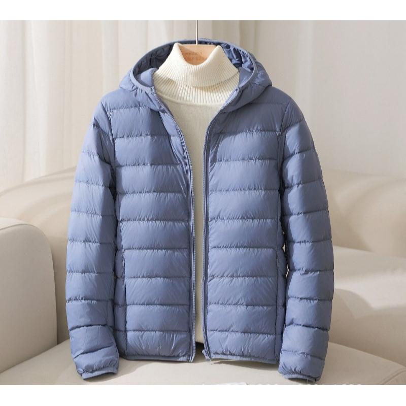 Women Puffer Jacket Plus Size 5XL 6XL 7XL New Spring Autumn Female Ultra Lightweight Packable Hooded Down Coats