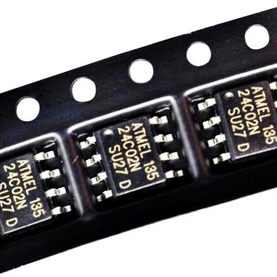 50PCS AT24C02 AT24C02N 24C02 24C02N EEPROM SOP-8 8 pin IC Nieuwe