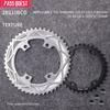 PASS QUEST 110 BCD 4 PARAFUSOS Coroa para Pedivela R7100 R8100 9200 Bicicleta de Estrada coroa dupla