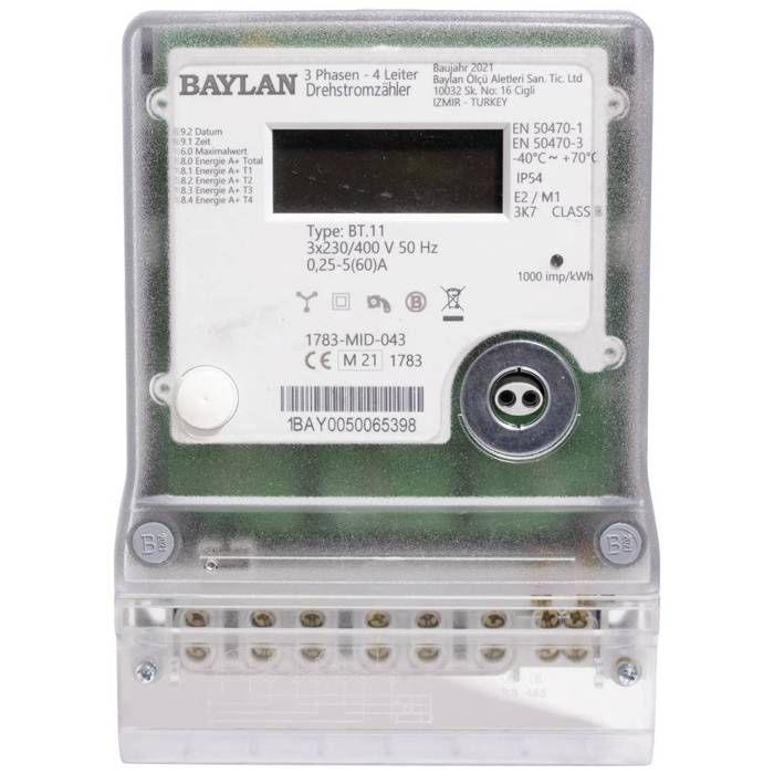 Counttec BT11 BT11 Compteur d'énergie triphasé numérique 60 A conformité MID: oui 1 pc(s)