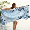 1pc Sand-Free Quick-Dry Marine Life Beach Towel, Ideal for Beach, Pool, Yoga, Gym and Daily Home Use. Stylish Pattern, Great Gif