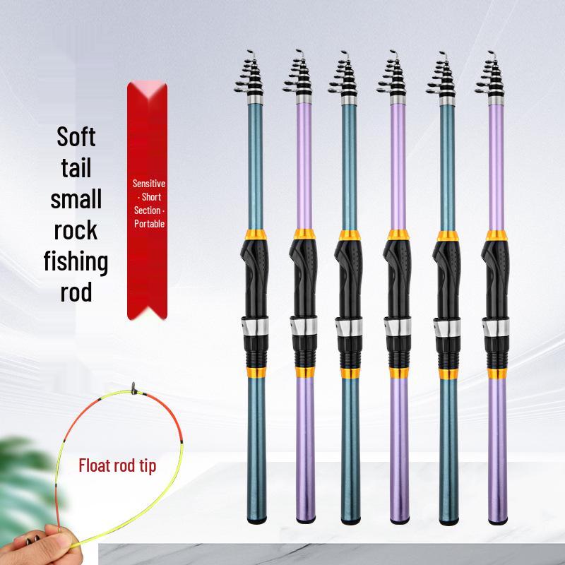 

Телескопічний спінінг для лову на морських скелях - Нова модель прямих продажів 1.5m чирковий