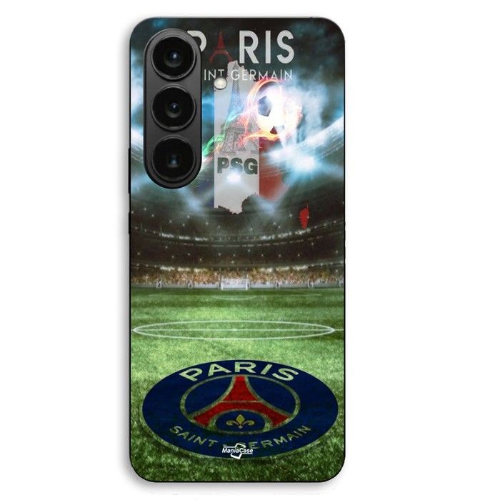Coque de téléphone - MANIACASE - Samsung Galaxy S26 - Silicone TPU - Paris Saint-Germain - Benfica