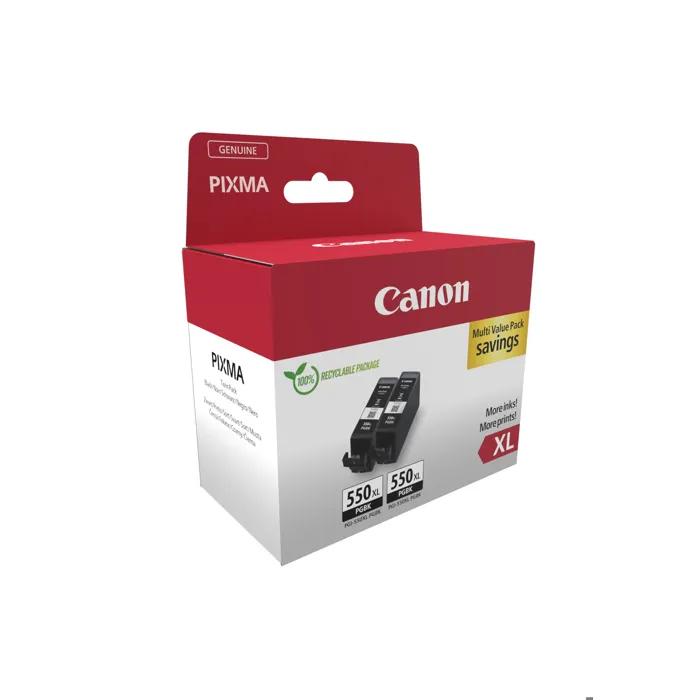 Canon PGI-550XL Ink Cartridge Twin Pack 15 ml Black