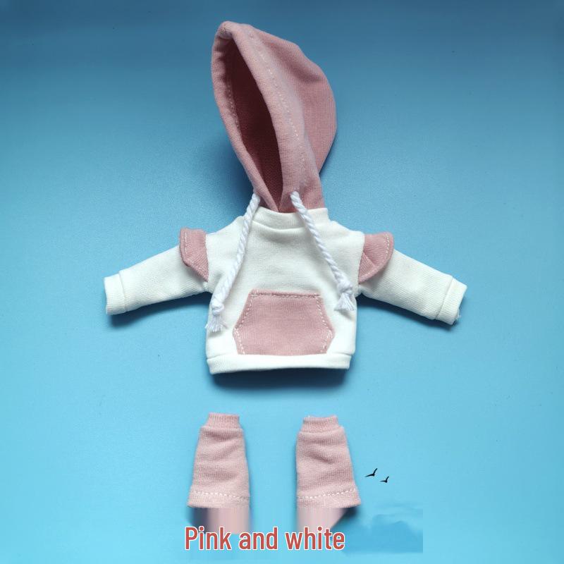 

Одежда для кукол OB11/YMY: Толстовка с капюшоном и пышными рукавами для 12-точечного тела, BJD Molly , Little Trouble P9 Design. OB11 YMY