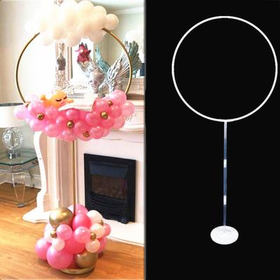 163x73cm Stable Lightweight Convenient Baby Shower DIY Circle Arch Balloons Circle Balloon Stand Balloon Holder Balloon Frame