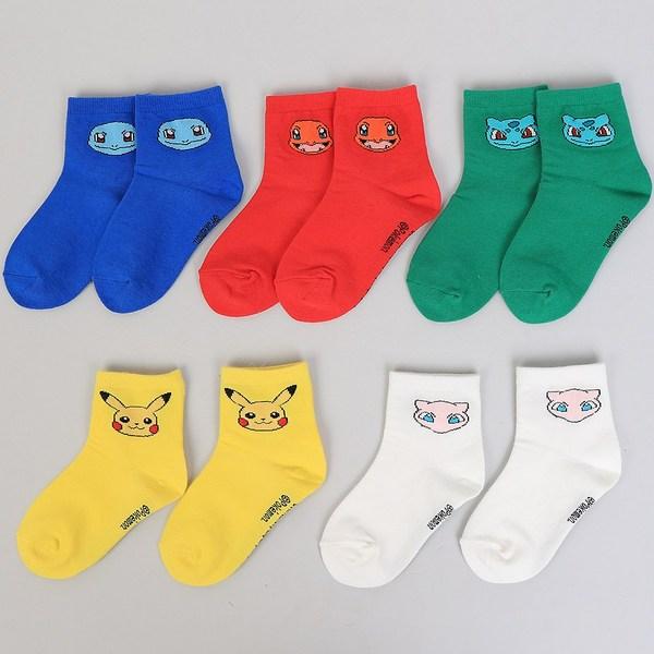 

Носки с покемонами для малышей, подарки для мальчиков и девочек, рождественские подарки для детского сада, популярные корейские носки
