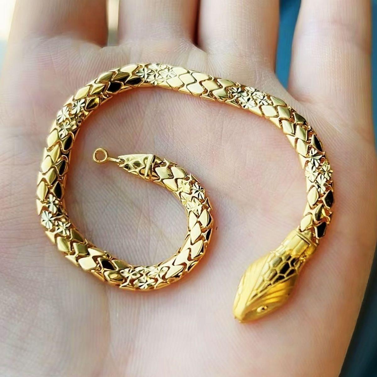 

Новый Змеиный Алмазный Узор Змеиный Браслет Браслет-x one size(17-20cm)