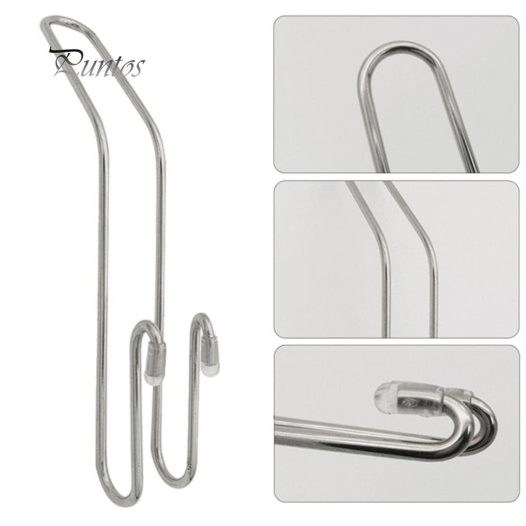 Seat 4pcs Stainless Back Car Steel Hook Headrest Mount Bag Hanger Organizer