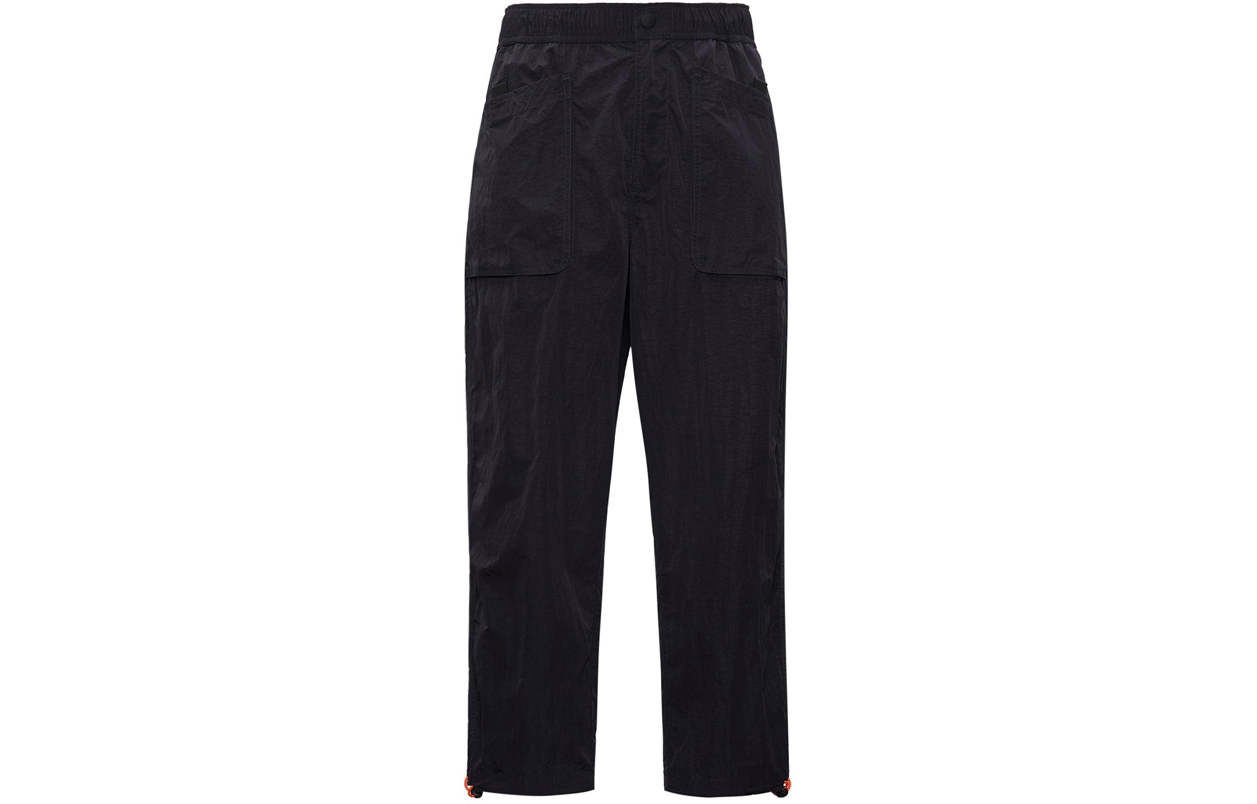 Converse Casual Pants Men s Black Moderate Straight Fit Pants 10023166-A03 L