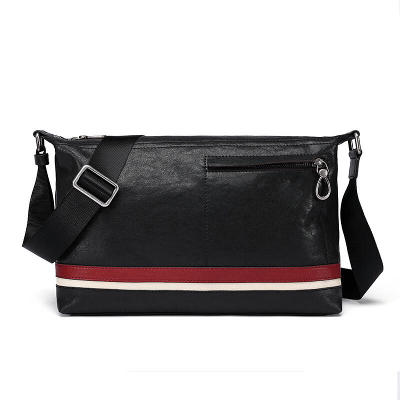 SCHWARZETIENNE Men s Leather Crossbody Bag