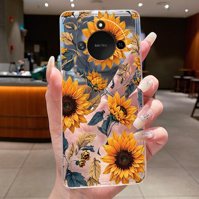Casing For Honor X9c Smart 5G Luxury Dragon Cute Cool Boys Girls Phone Case Back Cover Honor X9cSmart Transparent Soft TPU Shell