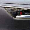 For Toyota RAV4 -2025 Carbon Fiber Inner Car Door Handle Bowl CoverTrim 4pc