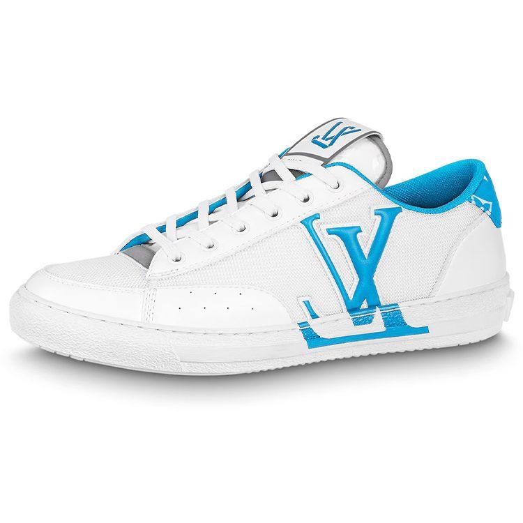 Louis Vuitton Charlie Sneakers 'White Sky Blue' Women's 1ABM0S