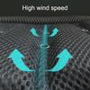 12V Car Summer Cool Air Single Seat Cushion with Massage Car Seat Cooling Mat Auto Interior Accessories