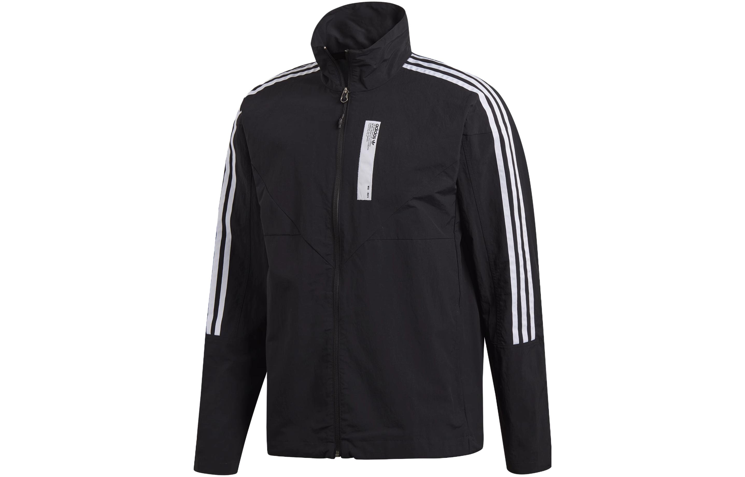 

Adidas Jackets Men s Black Stand Collar Moderate Other DH2276 XL