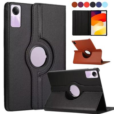 Custodia protettiva con rotazione a 360 gradi per Xiaomi Pad 5/6 Pro Redmi Pad SE 10.6 Custodia protettiva per tablet Cavalletto Shell Coque Fundas