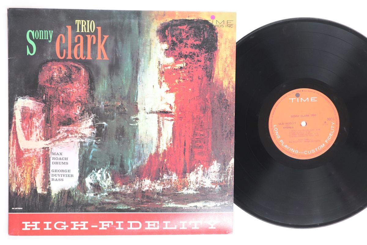 Виниловая пластинка SONNY CLARK  Sonny Clark Trio ULS1633VT TIME 1978 Япония Джаз Б/у
