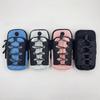 Double Zipper Sports Arm Bag Reflective Cord Trim Outdoor Pouch Reusable Wrist Pouch  Cycling
