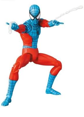 Hračka přímo spravovaný obchod MAFEX Webman Výška 155 mm Malovaná akční figurka [Pouze Medicom] č. 190 WEB-MAN cca. SPIDER-MAN Spider-Man