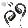 [Latest Improved 2.0] Wired Earphones with 3.5mm Jack, Open-Ear Headphones, Ear Hook Design, with Microphone, Type-C Adapter & Storage Pouch