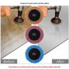 2-inch Torque Sanding Disc Set, 388-Piece Twist Lock Spiral Pads for Rust and Paint Removal