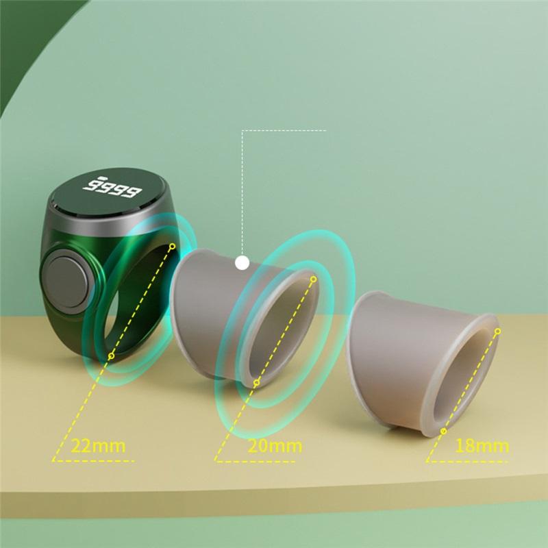 Self Locking Counting Device Timer Accessory Precise Counting Tool Black Adjustable Fit Essential Tracking Tool Extended Usage